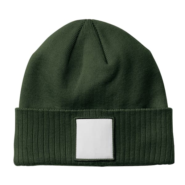 Beechfield Patch Appliqué Mössa En Storlek Olivgrön/Vit Olive Green/White One Size