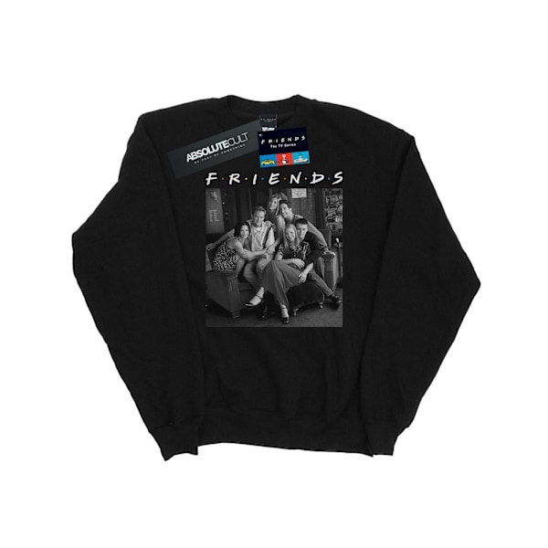 Friends Herr Svartvit Fototröja XXL Svart Black XXL