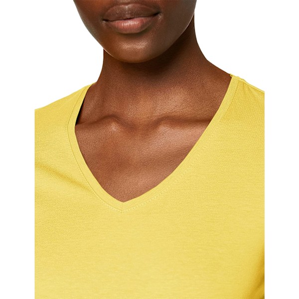 Stedman Dam/Dam Classic V-ringad T-shirt L Gul Yellow L