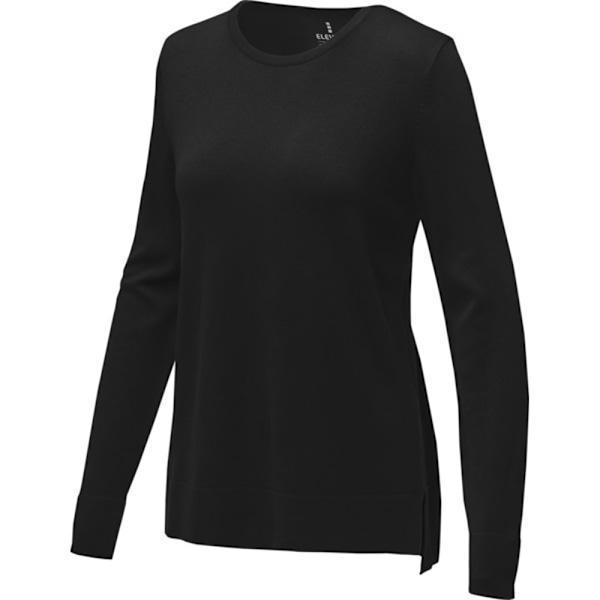 Elevate Dam/Kvinnor Merrit Pullover S Solid Black Solid Black S