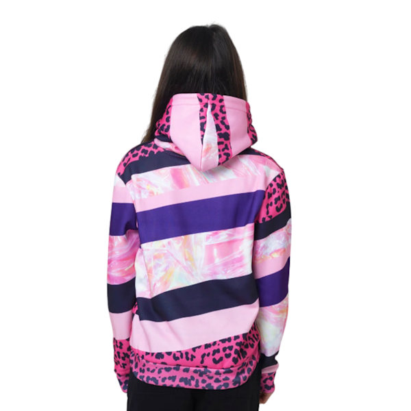 Hype Girls Stripe Hoodie 9-10 år Flerfärgad Multicoloured 9-10 Years