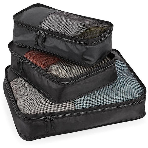 Bagbase Escape Packningskub Set One Size Svart Black One Size