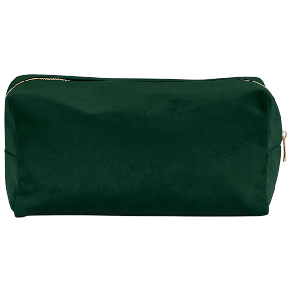 Bagbase Necessär i Sammet M Mörk Smaragd Dark Emerald M