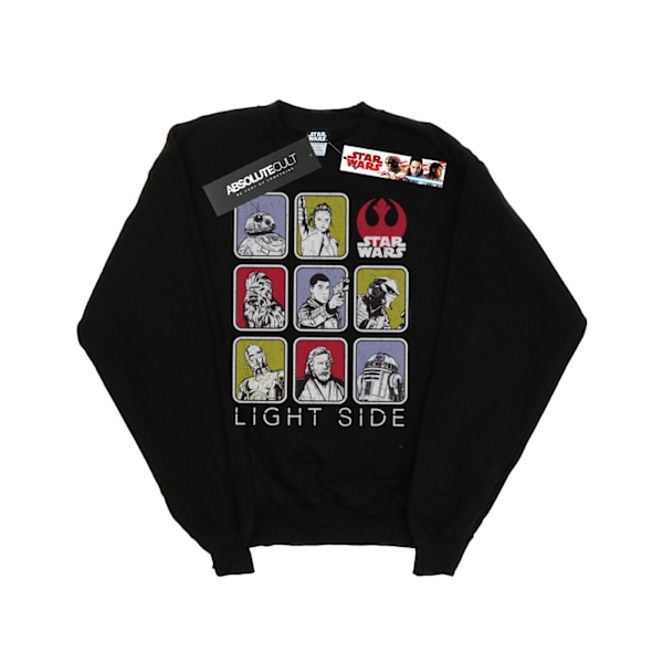 Star Wars The Last Jedi Multi Character Sweatshirt för pojkar 7-8 år Black 7-8 Years