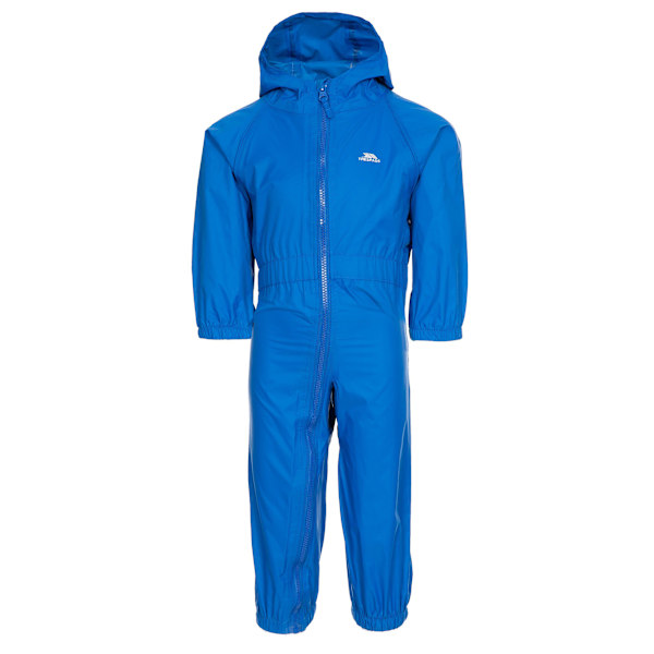 Trespass Kids Unisex Dripdrop Vadderad Vattentät Regnställ 3/4 År Cobalt 3/4 Years