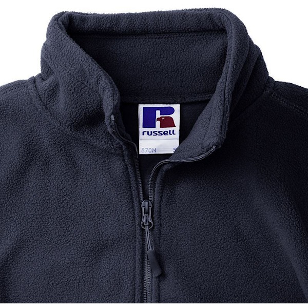 Russell Herr Full Zip Outdoor Fleece Jacka M French Navy French Navy M