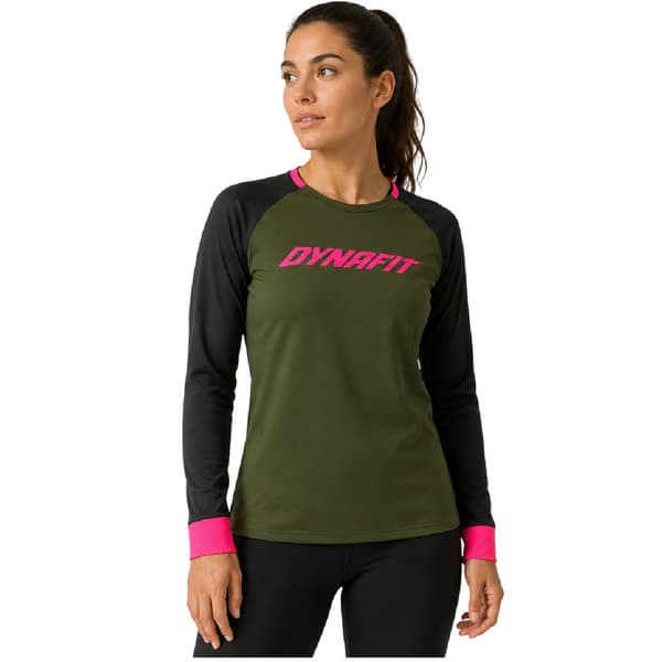 Dynafit Dam Raglan Långärmad Bodysuit 8 UK Moss Moss 8 UK