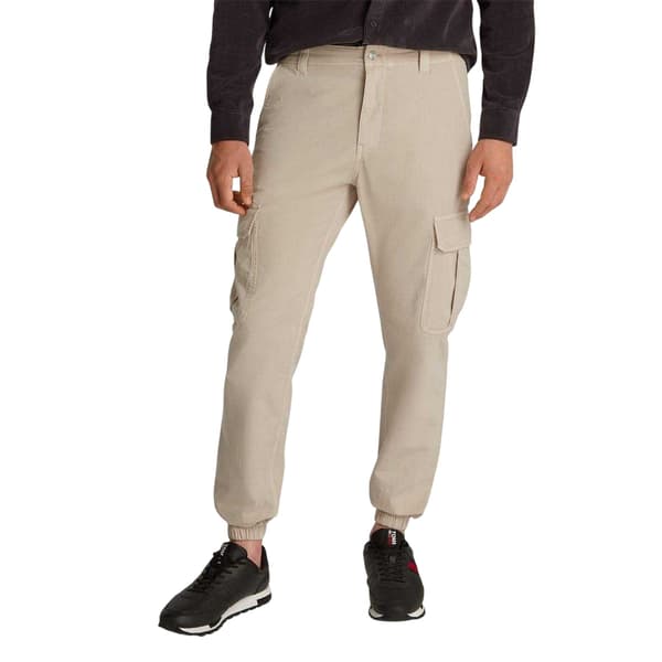 Tommy Jeans Herr Ryan Raka Cargobyxor 38R Beige Beige 38R