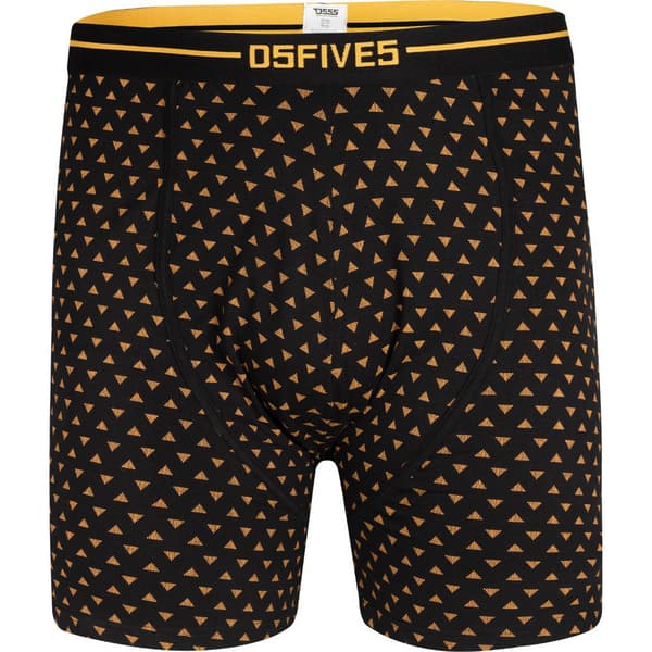 Duke Herr D555 Sylvester Tryckta Stretch Kingsize Boxer Shorts Black 4XL