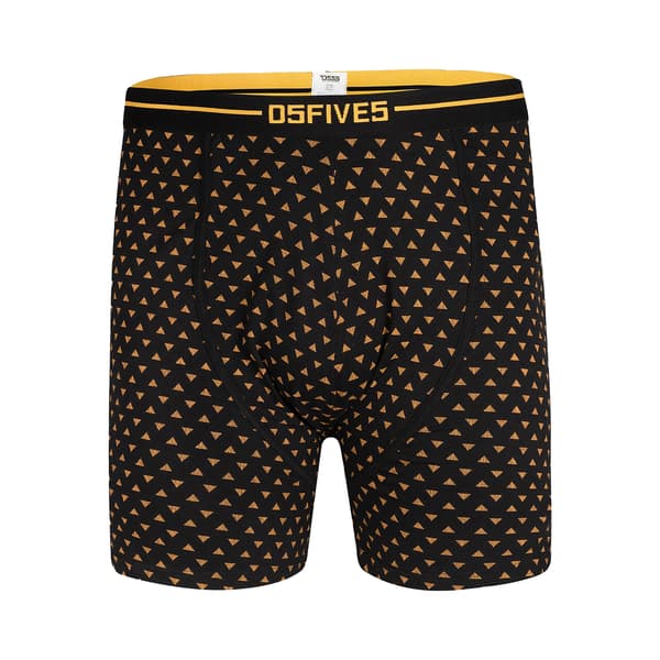 Duke Herr D555 Sylvester Tryckta Stretch Kingsize Boxer Shorts Black 6XL