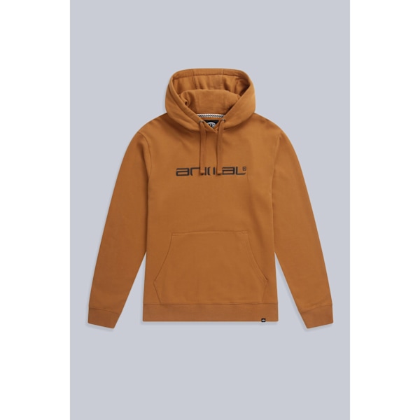 Animal Mens Driver Logo Organic Hoodie M Svart Black M