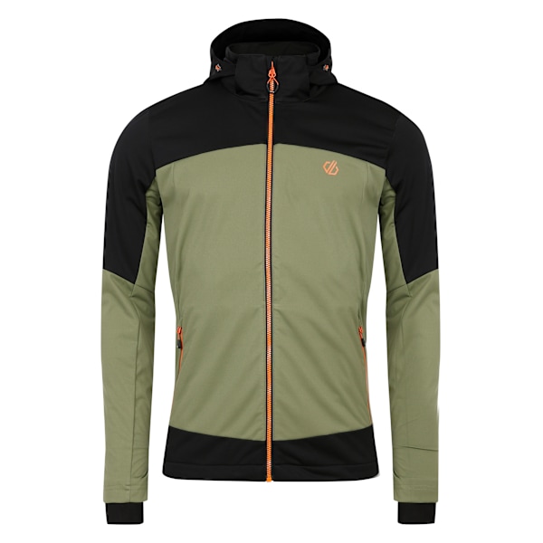 Dare 2B Mountaineer Softshelljacka för män L Olivine Green/Blac Olivine Green/Black L