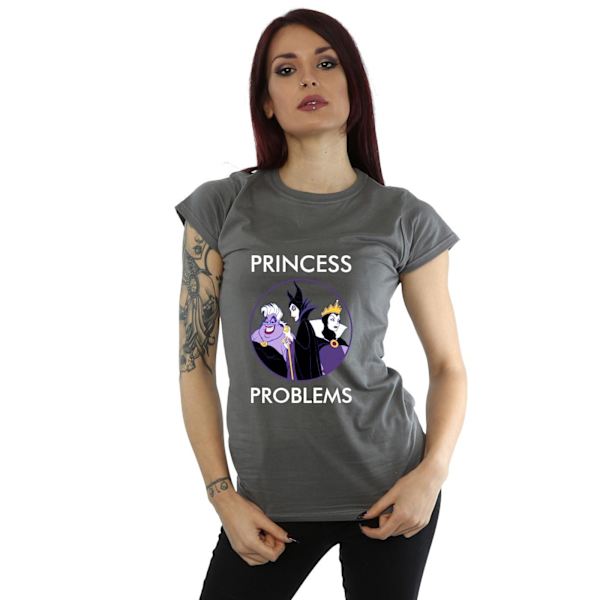 Disney Dam/Dam Villain Princess Headaches Bomull T-shirt Charcoal L