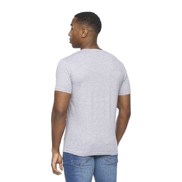 Crosshatch Herr Basicstandard T-shirt (5-pack) M Svart/Grå/ Black/Grey/White M
