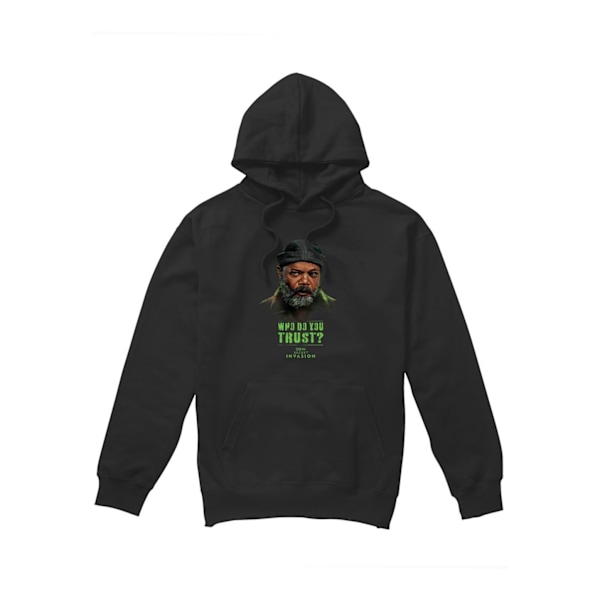Marvel Secret Invasion Hoodie för Herrar, Storlek M, Svart Black M