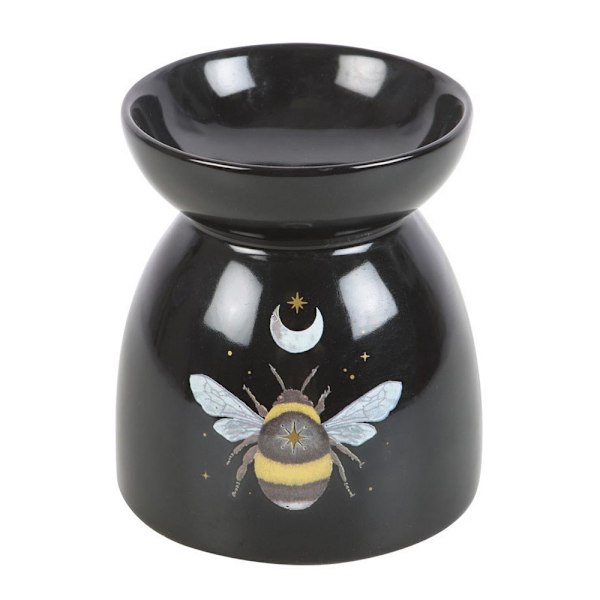 Something Different Dark Forest Bee Oljebrännare One Size Svart/Vit Black/White One Size