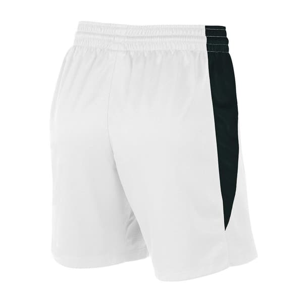 Nike Dam/Dam Vändbara Atletiska Basketshorts 10 UK White/Black 10 UK