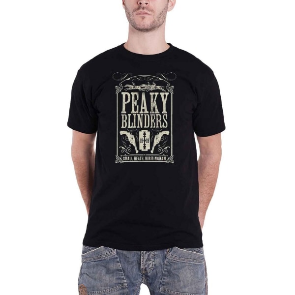Peaky Blinders Unisex Soundtrack T-shirt M Svart Black M