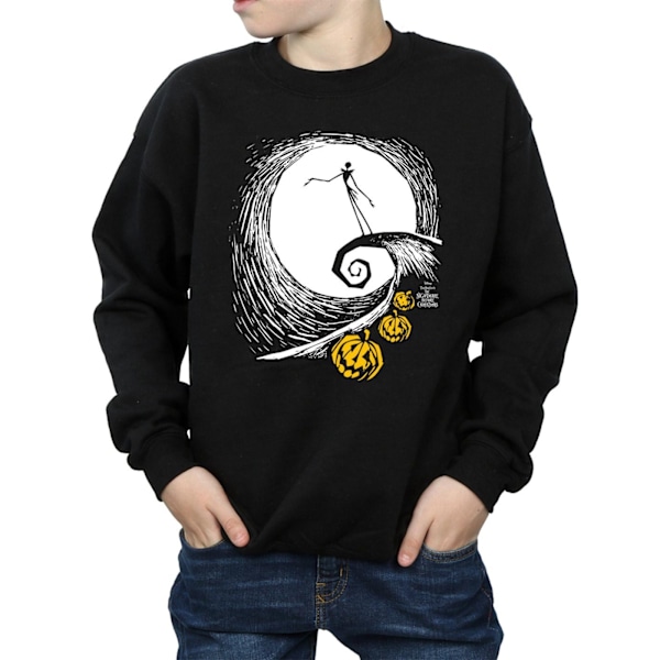 Disney Boys Nightmare Before Christmas Jack´s Lament Sweatshirt Black 12-13 Years
