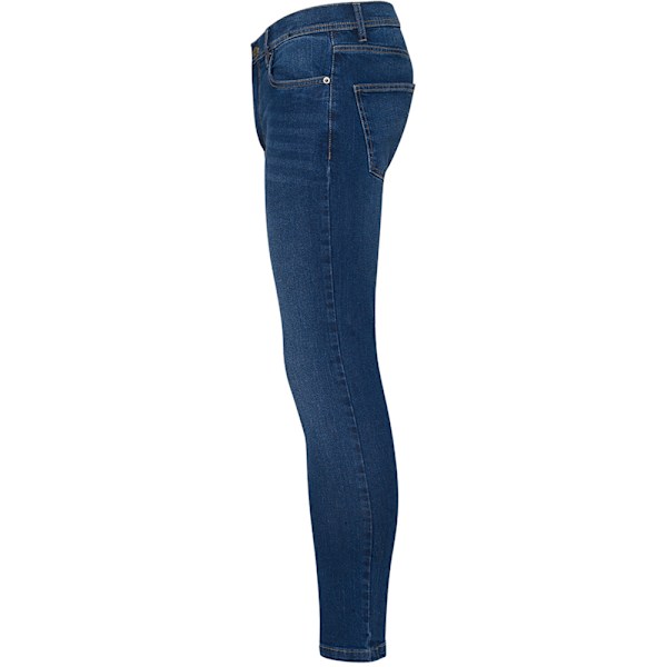 AWDis So Denim Herr Max Slim Fit Jeans 38/L Mörk Tvätt Dark Wash 38/L