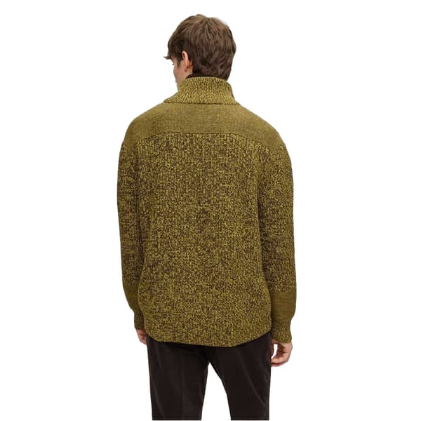 Boss Herr Tröja Normal Passform XXL Grön Green XXL