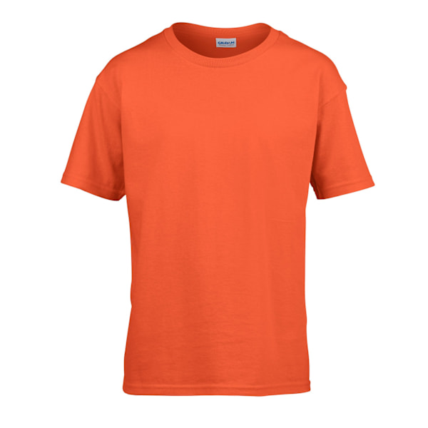 Gildan SoftStyle Ringspun T-shirt för barn 9-11 år Orange Orange 9-11 Years