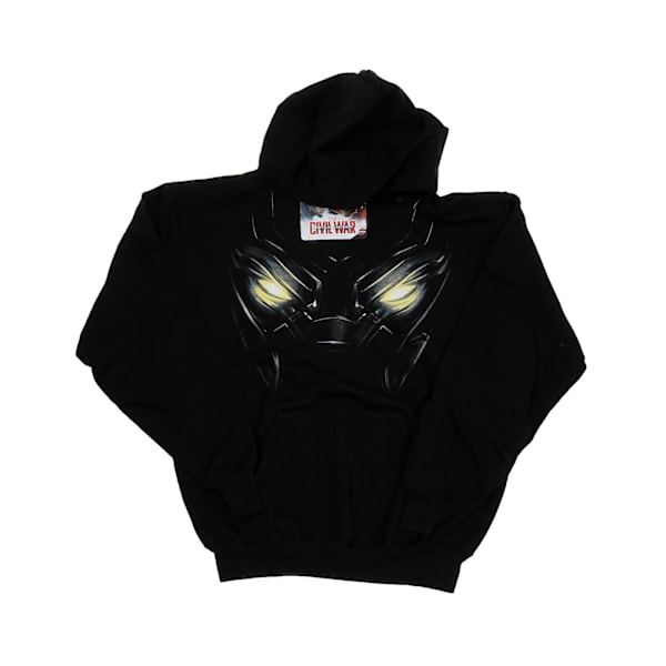 Marvel Herr Svart Panter Ögon Hoodie S Svart Black S