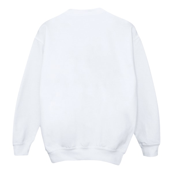 Marvel Dam/Kvinnor Spider-Man Ultimate Spider Logo Sweatshirt White M