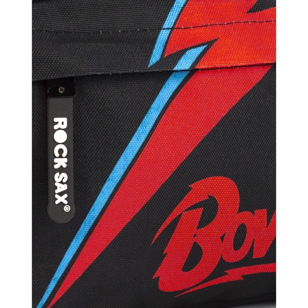 Rock Sax Lightning David Bowie Necessär One Size Svart Black One Size