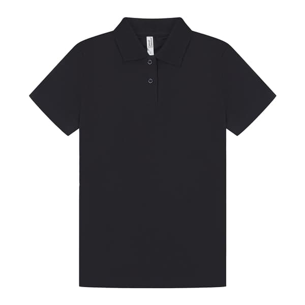 Casual Classic Dam Polo M Kolgrå Charcoal M