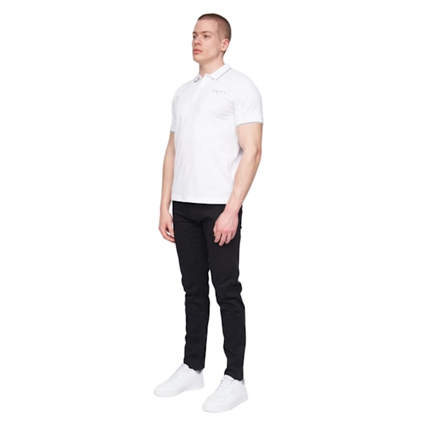 Henleys herr Kilhen poloskjorta L vit White L