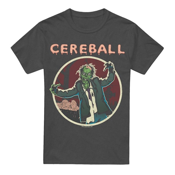 Hell Fest Unisex Vuxen Cereball T-Shirt L Gråmelerad Charcoal L