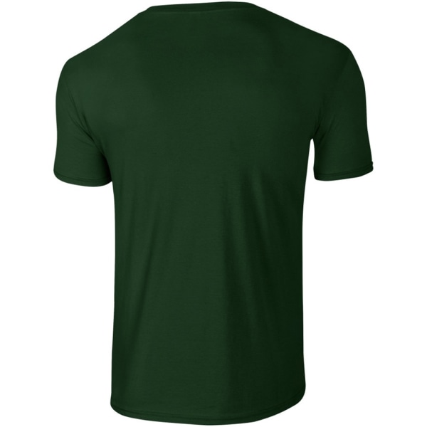 Gildan Herr kortärmad mjuk T-shirt XL Skogsgrön Forest Green XL