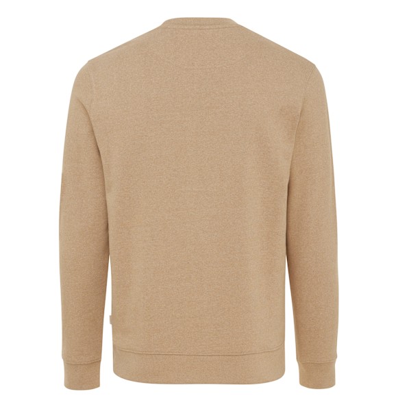 Iqoniq Unisex Vuxen Denali Återvunnen Bomull Ofärgad Sweatshirt XS Heather Brown XS