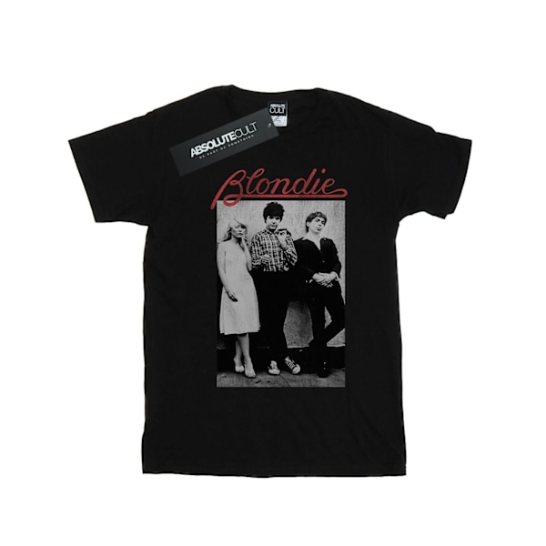 Blondie Boys Distressed Band T-Shirt 7-8 år Svart Black 7-8 Years