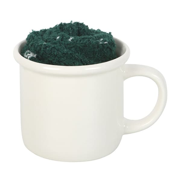 Something Different Baby Its Cold Outside Muggset One Size Vit White/Green One Size