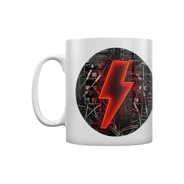 AC/DC Pwr Up Angus Young Mugg En Storlek Vit/Svart/Röd White/Black/Red One Size