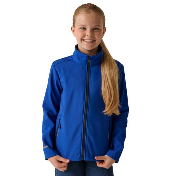 Regatta Professional Barn/Kids 2-lagers Softshelljacka 3 New Royal/Navy 32In