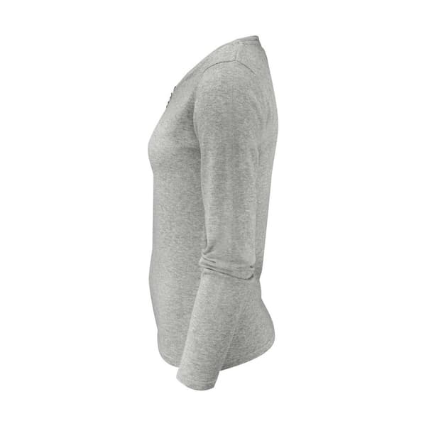 James Harvest Dam/Dam Stickad Kofta M Gråmelerad Grey Melange M