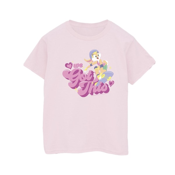 Looney Tunes Dam/Damer Lola We Got This Skate Bomull Pojkvän Baby Pink XL