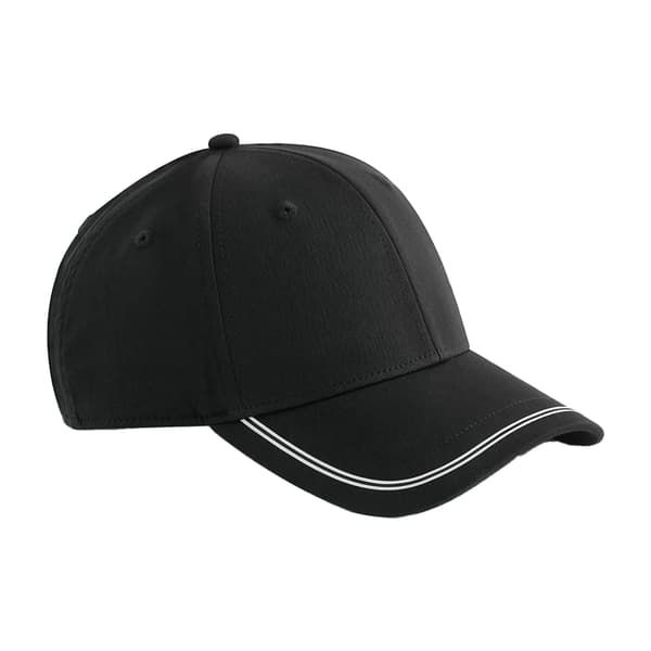 Beechfield Match Day Baseballkeps En Storlek Svart/Vit Black/White One Size