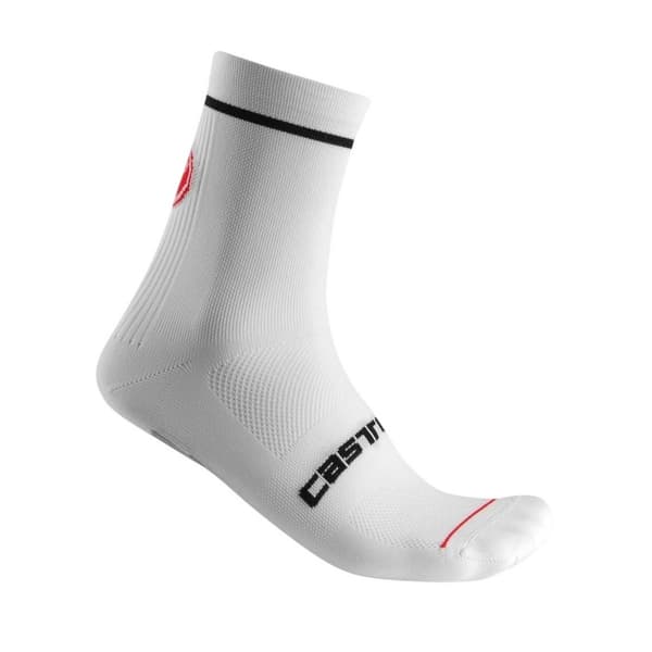 Castelli Herr Entrata Strumpor XXL Vit White XXL