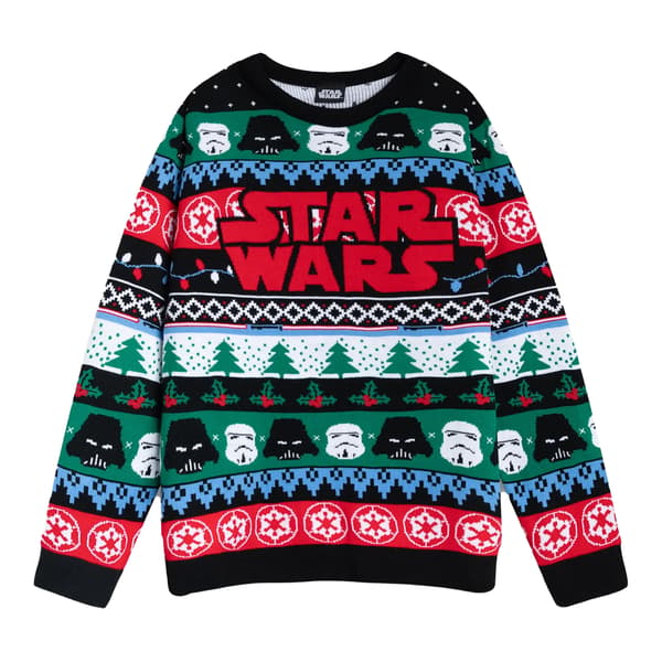 Star Wars Herr Logotyp Jultröja S Flerfärgad Multicoloured S