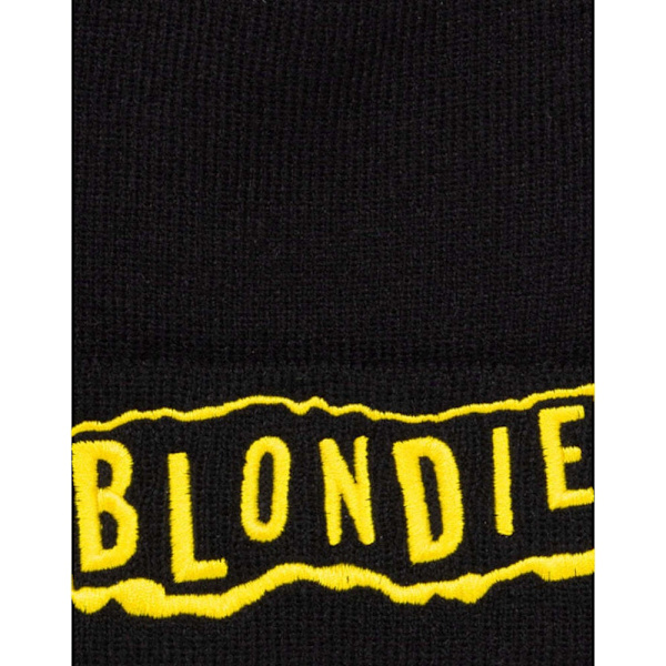 Blondie Logo Beanie One Size Svart Black One Size