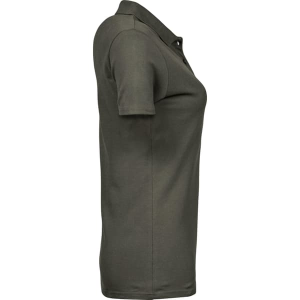 Tee Jays Dam Lyxig Stretch Kortärmad Pikétröja S Deep Green S