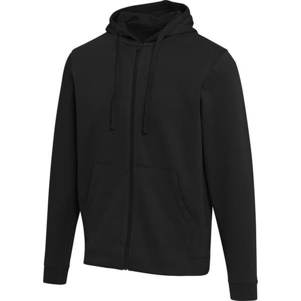 Elevate Unisex Vuxen Jasper Full Zip Hoodie M Svart Black M