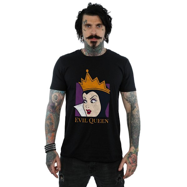 Disney Evil Queen Cropped Head T-shirt S Svart Black S