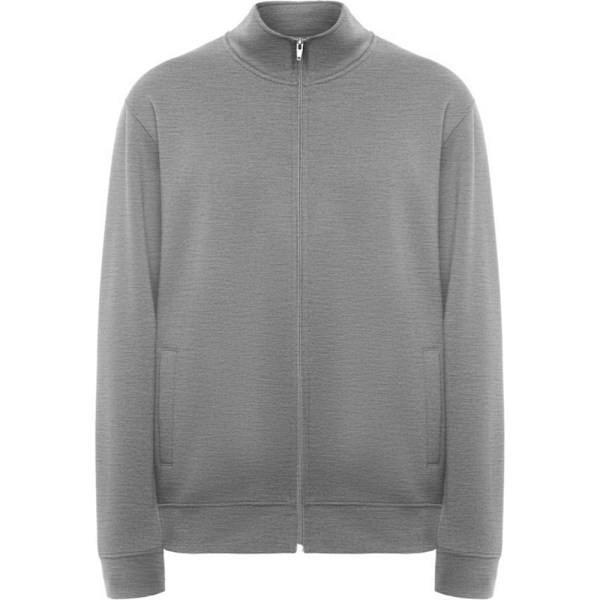 Roly Unisex Vuxen Ulan Helzippade Tröja M Grå Melange Grey Marl M