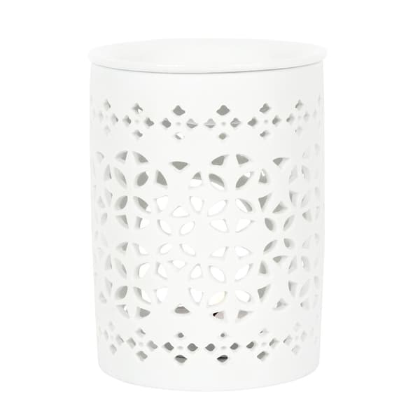 Something Different Matt Utstansad Oljebrännare One Size Vit White One Size