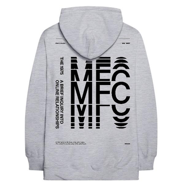 The 1975 Unisex Adult ABIIOR MFC Hoodie 3XL Grå Grey 3XL